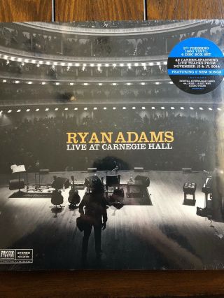 Ryan Adams - Live At Carnegie Hall,  Oop 180g 6lp Box Set.  And Perfect