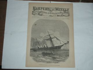 Antique 1864 Civil War Harper 