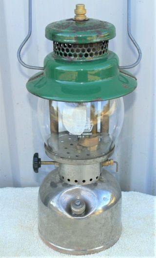 Australian Coleman 249 kerosene lantern 11/51,  seals fitted,  burns great. 2