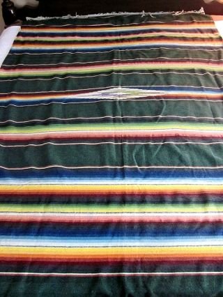 Vintage Woven Native American Blanket 60 " X 90 "