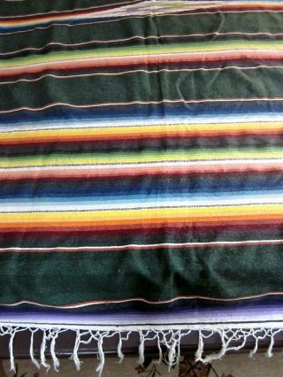 Vintage Woven Native American Blanket 60 
