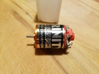 Vintage Trinity Monster Horsepower Brushed Racing Motor Early Kyosho Lemans Can