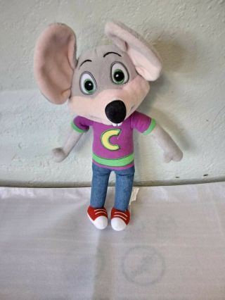 Chuck E Cheese Mouse Plush 12 " Stuffed Animal Kid Store Toy Mascot Soft