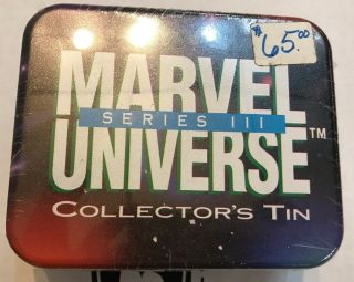 Marvel Universe Series 3 Iii Collectors Tin Thanos Limited