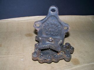 Vintage Yost No.  1 Chain Pipe Vise Old