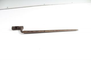 Civil War Era Rifle Socket Bayonet Us Sm Marked