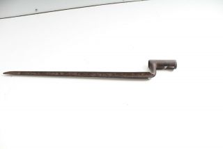 civil war era rifle socket bayonet us sm marked 2