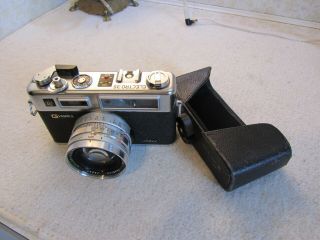Vintage Yashica Electro 35 Gsn 35mm Rangefinder Film Camera Lightmeter