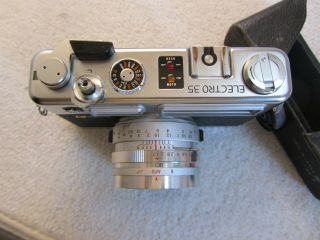 Vintage YASHICA Electro 35 GSN 35mm RangeFinder Film Camera Lightmeter 2