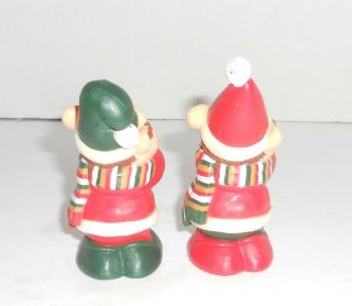 Hallmark Christmas Pixie Elves Salt & Pepper Shakers S&P EUC Elf 2
