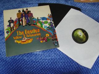 The Beatles - Yellow Submarine - Rare Uk Mono Vinyl Lp Album 1969