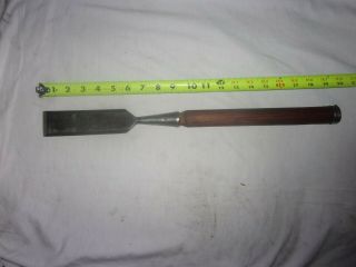 19 1/2 Inch T.  H.  Witherby Chisel With 1 3/4 In.  Cut Edge