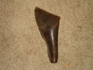 Extremely Rare - Us Civil War Flap Holster For Smith & Wesson 1.  5 And Others