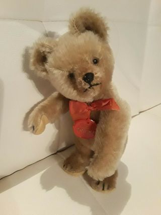 Antique Schuco Yes/no Bear 8 " W/tag Stands Alone