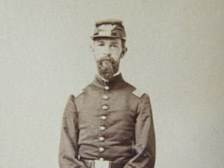 Civil War 44th Massachusetts Infantry Captain Richard Harding Weld Cdv Photo