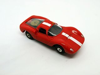 Vintage Aurora / T Jet Dino Ferrari Red/white H O Slot Car Running Rare