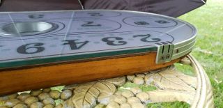 Antique Vintage Monteray Craps Table Top Dice Game Rare 3