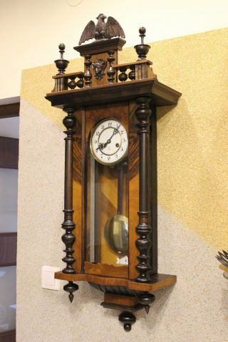 Gustav Becker germany wall clock 1910 2