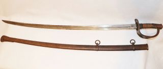 Tiffany & Co Pdl Us Civil War Model 1840 Enlisted Cavalry Saber Spanish American