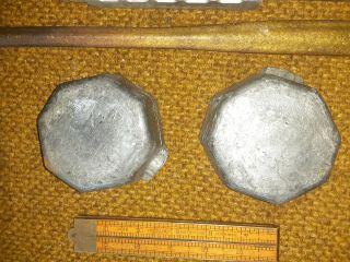 Vintage Lead Hot - Pot With Palmer Molds,  ladle And 10lbs Of Lead 3