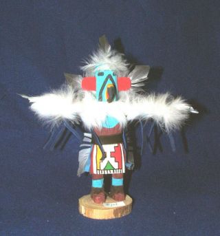 Eagle Kachina Doll Authentic Native American Navajo Handmade 8  Tall 14