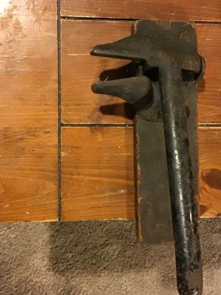 Vintage Antique Small Bench Vise,  Unusual Tool