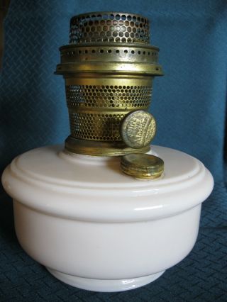 Vintage Aladdin Oil Lamp Base Model B Nu Type Made In Usa