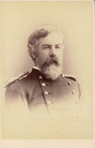Cabinet Photo Colonel Henry Lazelle 1863 - 1864 Hunted Mosby 