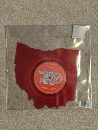 Rare Twenty One Pilots Vinyl The Lc Lp Ohio Shaped -