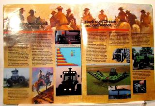 Deutz - Allis 9150,  9170,  9190 Tractors Color Sales Brochure 3