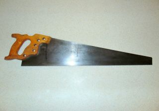 Vintage Disston D - 23 Crosscut Hand Saw - 10 PPI - INV143 2