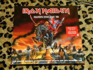 Iron Maiden Dble Lp Pic Discs Maiden England 