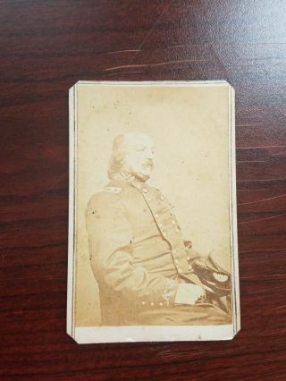 Union Civil War General Benjamin Butler Cdv Image