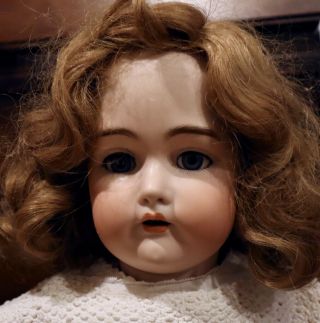 Antique 27 " C1890 German Bisque Doll Simon Halbig Kammer Reinhardt W/nice Body