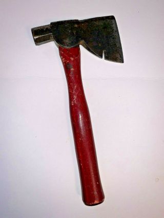 Vintage Keen Kutter Hammer Hatchet Axe With Wood Handle
