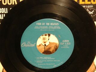 MEGA BEATLES BLOWOUT - EP - FOUR BY THE BEATLES 3