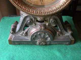 Seth Thomas Clock with Alarm and Second Hand in Iron Case 2