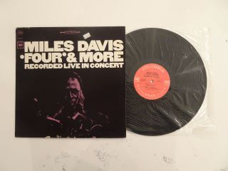 Miles Davis Four More Lp Rare Orig 