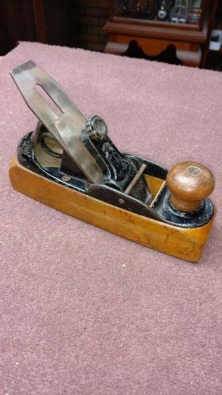 " Liberty Bell " Stanley Rule And Level Co.  Transitional Plane 122