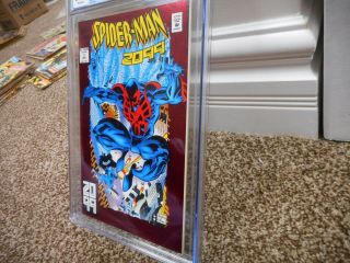 Spiderman 2099 1 cgc 9.  6 Marvel 1992 Miguel O ' Hara Red Foil cover NM WHITE pgs 2