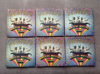 The Beatles - 6 X Magical Mystery Tour 1967 7 Inch Double Eps