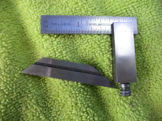 Vintage Starrett No.  14 Double Square With And Angle Blade