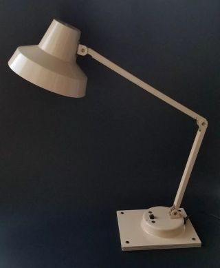 Vintage Mid Century Portable Drafting Table Lamp Retro Underwriters Laboratories
