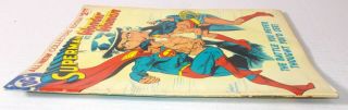 DC COMICS SUPERMAN VS WONDER WOMAN BATTLE C - 54 treasury collectors edition 1978 2