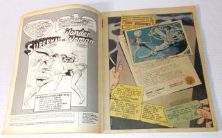 DC COMICS SUPERMAN VS WONDER WOMAN BATTLE C - 54 treasury collectors edition 1978 3