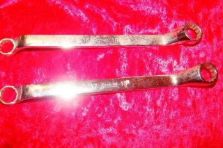 Snap On 16mm 17mm 18mm 19mm 12pt Standard Offset Box Wrench