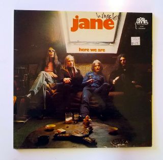 Jane - Here We Are Lp Vg,  1973 Brain Gatefold,  German Import,  Krautrock