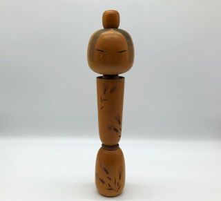 11.  4 Inch (29 Cm) Japanese Vintage Wooden Sosaku Kokeshi Doll