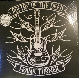 Frank Turner Poetry Of The Deed 10th Anniversary 2lp Vinyl 2019 Double 180 Gram
