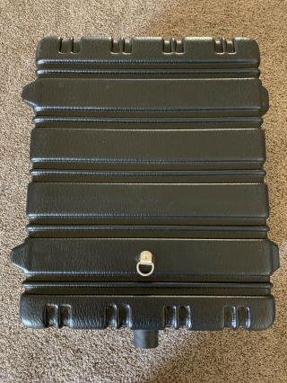 Chicago Case Company Heavy Duty Tool Case Pallet Vtg 1996 Black 18” X 14” X 10”